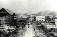 1866年時点のコロニア・ドナ・フランシスカ＝現在のSC州ジョインビレ＝