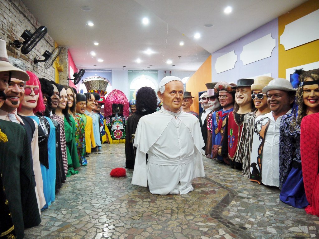 カーニバル名物巨大人形の博物館