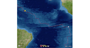 １９、２０の両日に起きた地震の震源地を示す地図（LabSis）