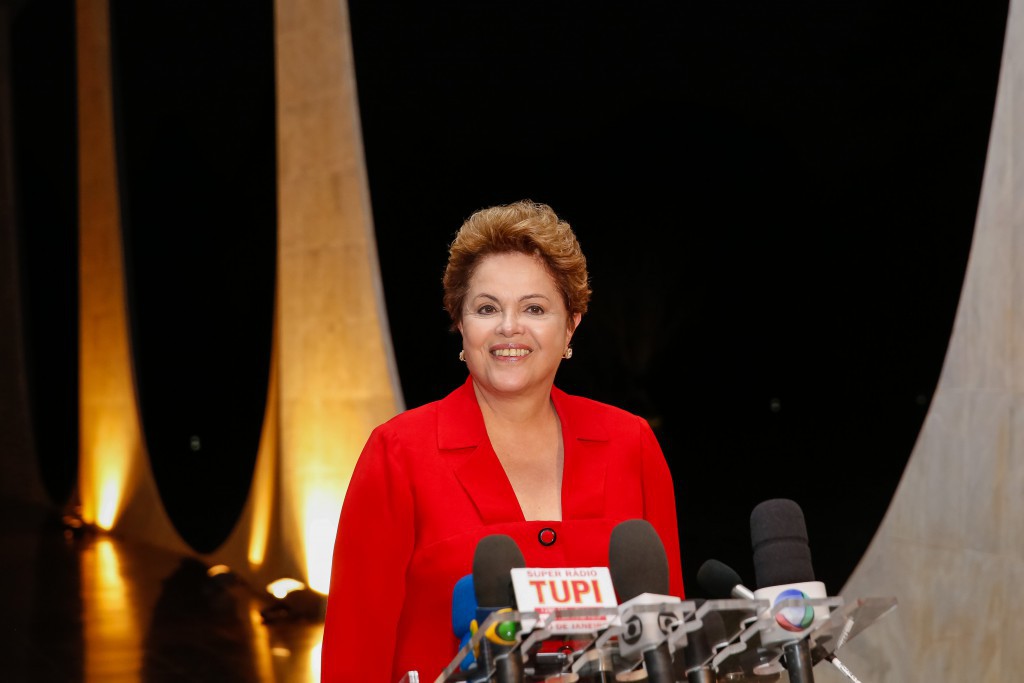 ジウマ大統領（Foto: Ichiro Guerra/Dilma 13）