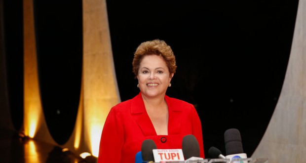 ジウマ大統領（Foto: Ichiro Guerra/Dilma 13）