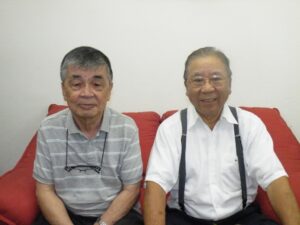 曽我部事務局長と永山会長