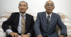 杉浦副会長（左）と手嶋会長