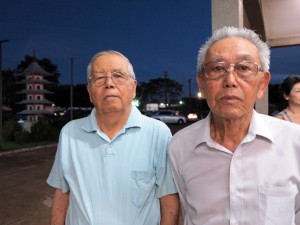 平井エリオさんと井沢幸雄さん