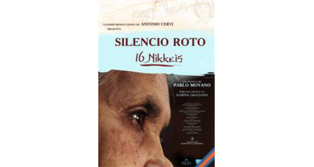 アルゼンチンで制作公開された映画『Silencio Roto - 16 nikkeis』のポスター