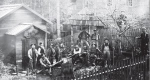 1910年当時のヤマの様子（写真提供＝ベインブリッジ島歴史博物館）