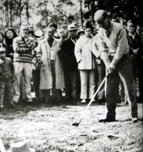 初期の大会の様子（arujá golf clube 50 anos de história）