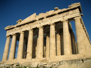 ギリシャの壮麗なアクロポリス