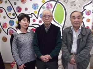 鈴木万紀さん、若松さん、鈴木素心さん