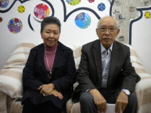 小田さん（左）と山田会長