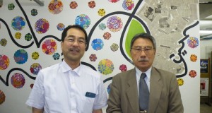 （左から）井上隆司、渡部一誠さん
