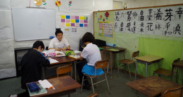 南荘さんの日本語のクラス