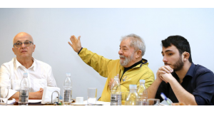 １５日のルーラ氏（Ricardo Stuckert/Instituto Lula）