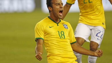 セレソン初出場で得点を挙げた、アルカンタラ兄弟、次男のラフィーニャ（Rafael Ribeiro/CBF）