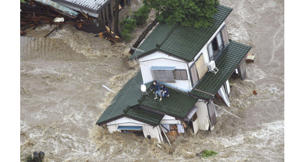 茨城県の浸水被害は１万２千棟にも上った（共同）