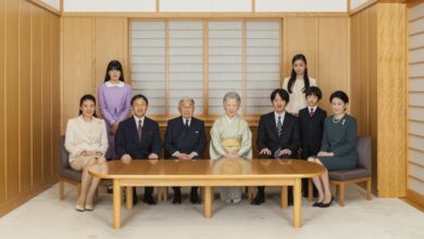 皇室御一家（御所にて）【写真提供：宮内庁】