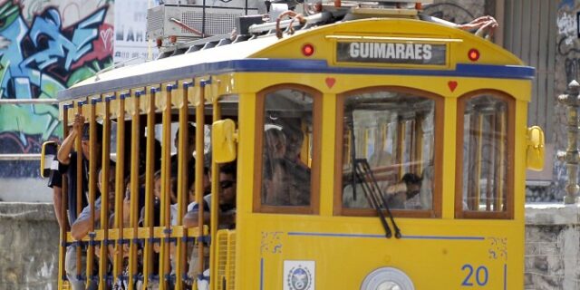 新たな区間での試験運転が始まった路面電車（Tânia Rêgo/Agência Brasil）