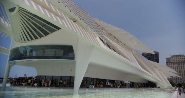 「明日のミュージアム」の外観（Tomaz Silva/Agência Brasil）
