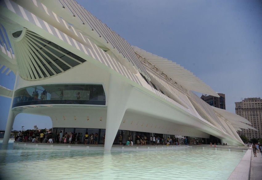 「明日のミュージアム」の外観（Tomaz Silva/Agência Brasil）