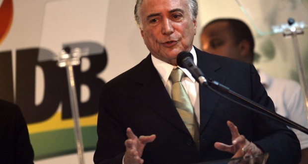 テメル副大統領（José Cruz/Agência Brasil）