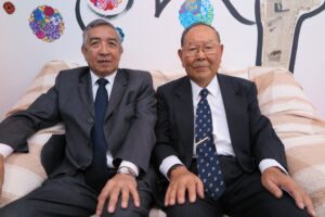 清水副会長と近沢会長