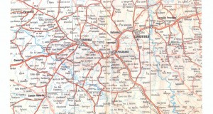 北パラナの地図