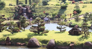 ２０１４年に正式に開所式をしたマリンガー日本公園