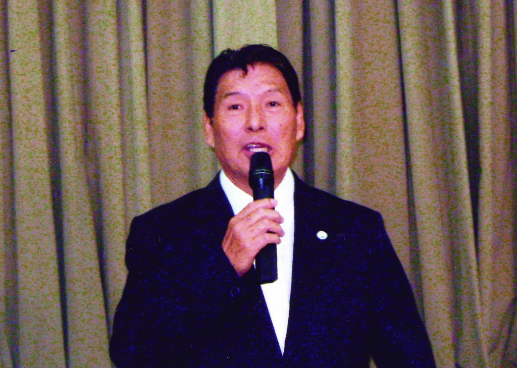 続投が決まった折笠会長