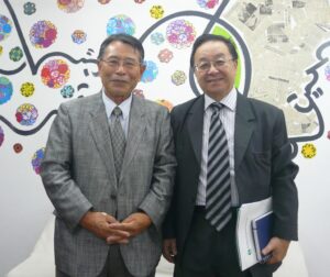 中沢会長と宮村副会長