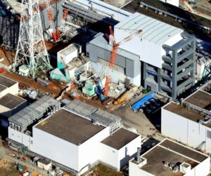 汚染水漏れが続くなど事故収束のめどが立たない東京電力福島第１原発 ＝２０１３年１１月２１日(共同)