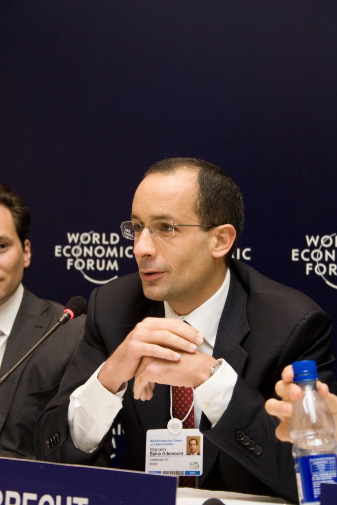 ８日の裁判でのオデブレヒト被告（Cicero Rodrigues/ World Economic Forum）