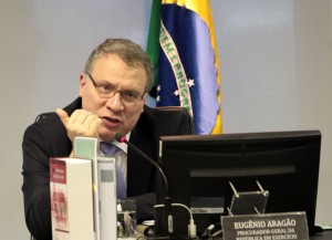 言葉の主はエウジェニオ・アラゴン新法務大臣（Foto: Gil Ferreira/Agencia CNJ, 09/06/2015）