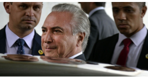 ＰＭＤＢの鍵を握るテメル副大統領（Valter Campanato/Agência Brasil）