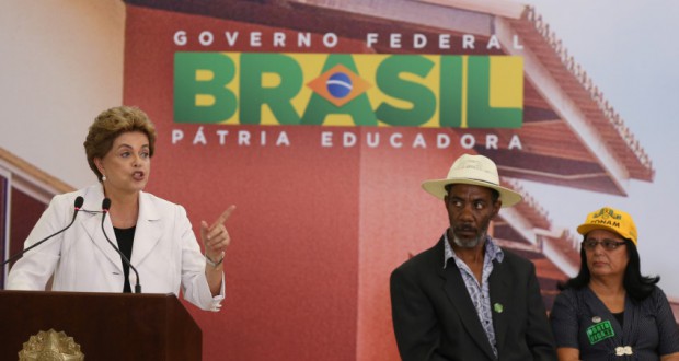 ３月３０日のジウマ大統領（Lula Marques/Agência PT）