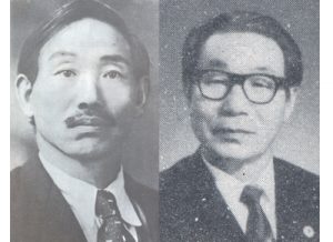 ブラジルでの生長の家普及に貢献した松田大二郎、巳代志兄弟（左から）