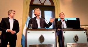 アルゼンチン近代化プランを発表するマクリ大統領（Foto: Casa Rosada/Gobierno de Argentina）