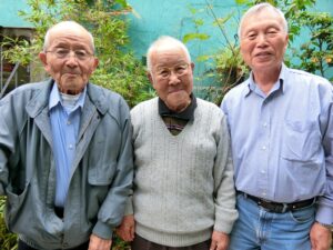 （左から）鮫島さん、森田さん、盆子原さん