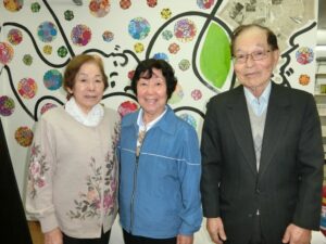 （左から）小野さん、岡田さん、植田さん