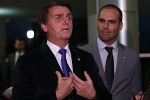 被告となったボルソナロ下議（Fábio Rodrigues Pozzebom/Agência Brasil）