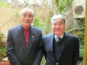 村上副会長、平崎会長