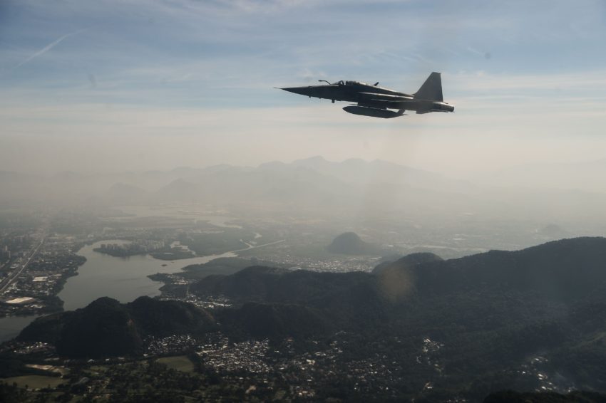 ２４日からリオの空も五輪警備態勢に入る（Tomaz Silva/Agencia Brasil）