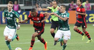 ９月１４日のパルメイラス対フラメンゴの首位攻防戦（Gilvan de Souza/Flamengo）