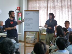 新会館購入を巡り臨時総会を行った鹿児島県人会