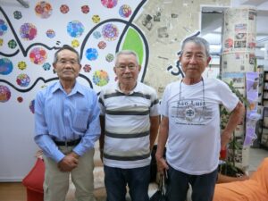 （左から）長田さん、鈴木さん、小山さん