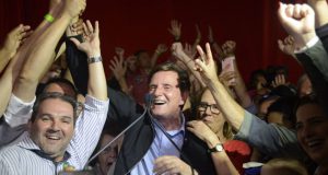 リオ市長選に勝利したクリヴェラ氏（Fernando Frazão/Agência Brasil）