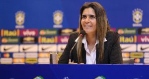 ブラジルサッカー初の女性代表監督となるエミリー・リマ氏（KIN SAITO/CBF）