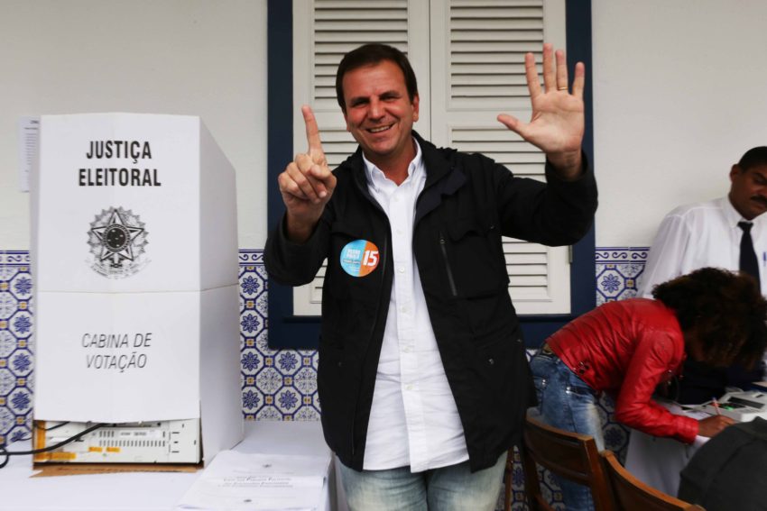 リオ五輪成功を焦ったか、「不正行政」を指摘されたパエス市長（Paula Johas/PCRJFoto）
