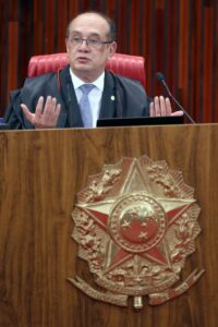 〝政権親派〟と噂されるジルマル・メンデス選挙高等裁判所長官（最高裁判事、Foto: Roberto Jayme/Ascom/TSE）