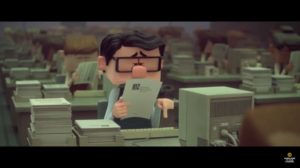 映画の一場面（©2016 Disney "Inner Workings"  from "Inner Workings" Official Trailer）