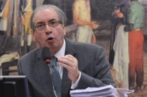 下院議長時代のクーニャ氏（Antonio Cruz/Agência Brasil）